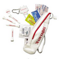 Mini Golf Bags with Ball Marker/ Tees/ Divot Tool & First Aid Kit
